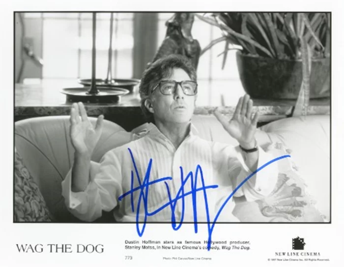 Dustin Hoffman autograph