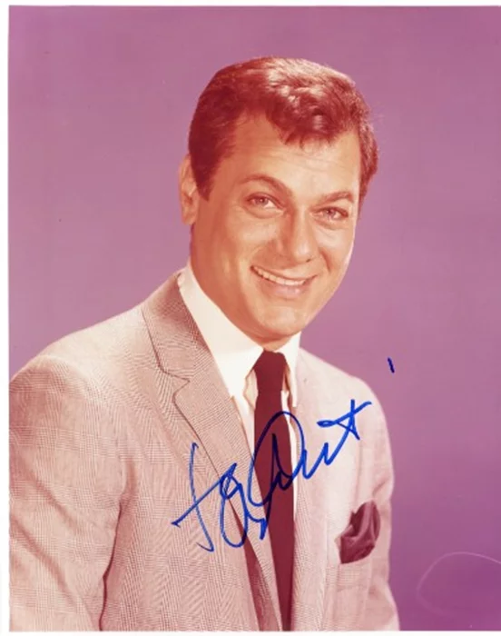 Tony Curtis autograph