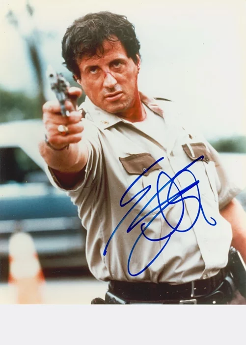 Sylvester Stallone autograph