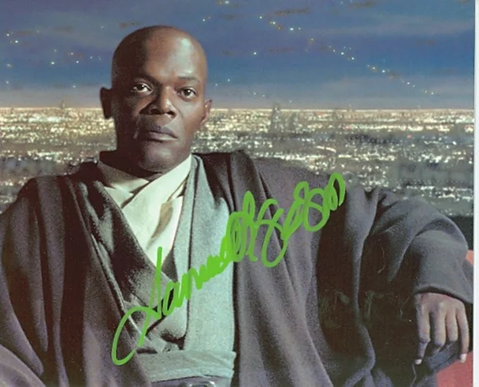 Samuel L. Jackson autograph
