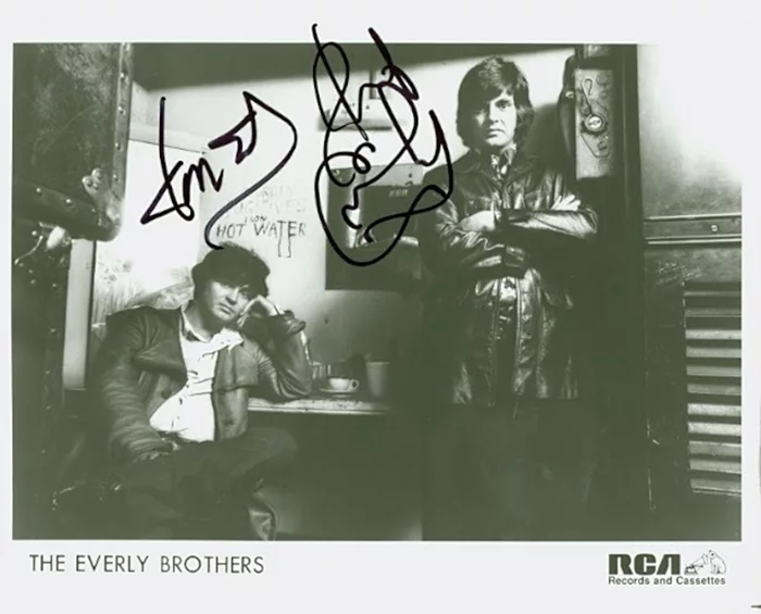 The Everly Brothers autograph