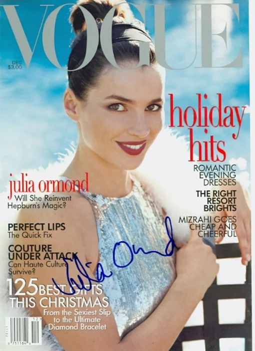Julia Ormond autograph