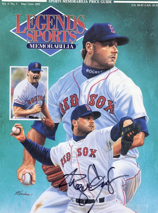 Roger Clemens autograph