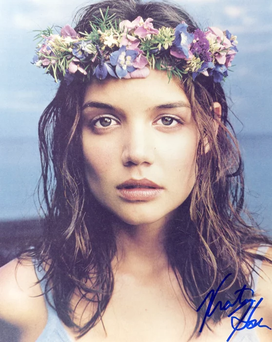 Katie Holmes autograph