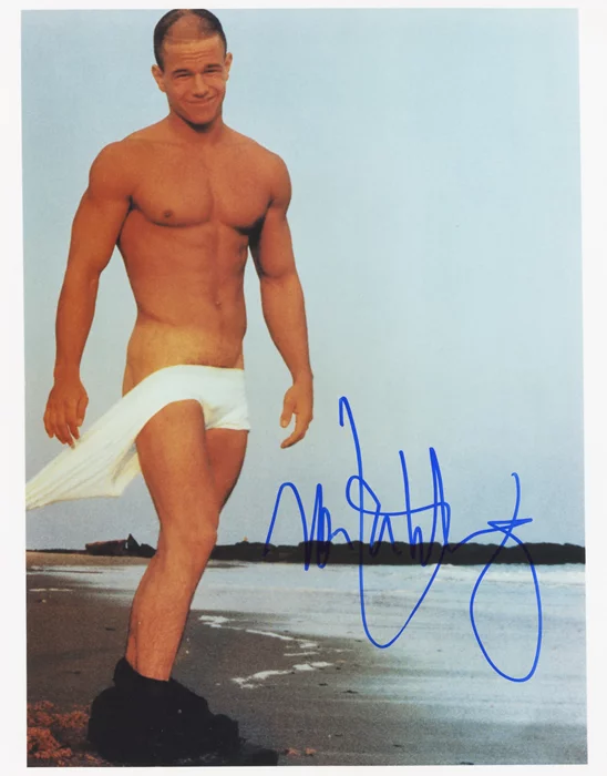 Mark Wahlberg autograph