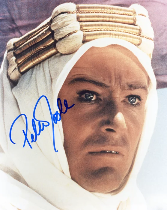 Peter O'Toole autograph