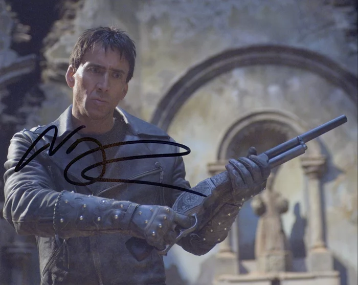 Nicolas Cage autograph