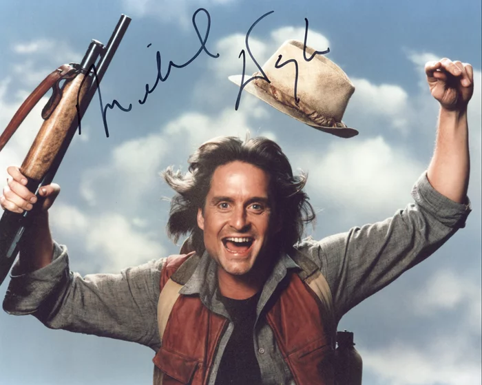 Michael Douglas autograph