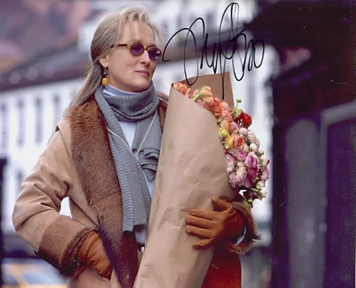 Meryl Streep autograph