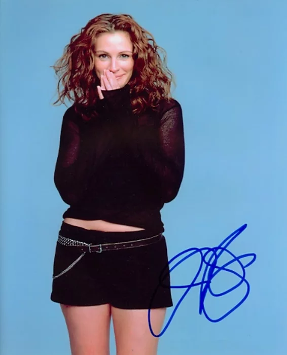 Julia Roberts autograph
