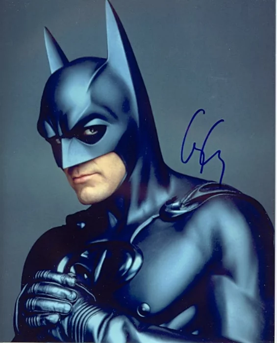 George Clooney autograph