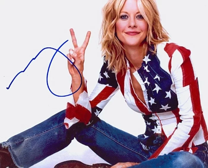 Meg Ryan autograph