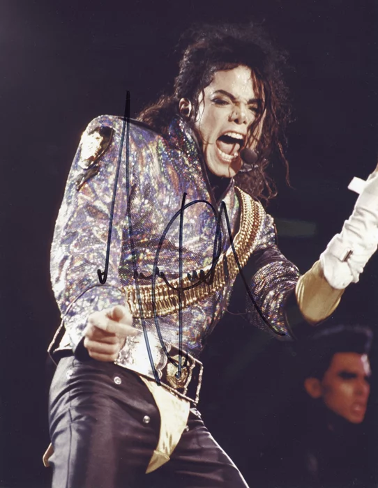 Michael Jackson autograph