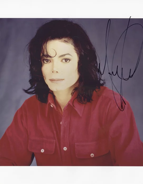 Michael Jackson autograph