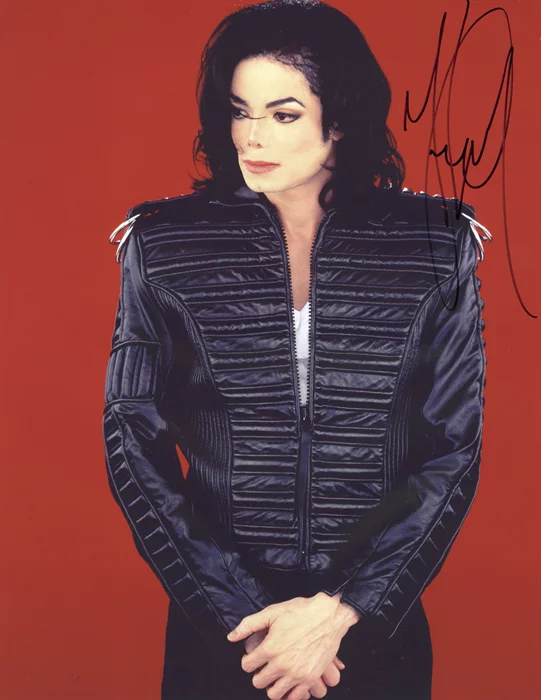 Michael Jackson autograph