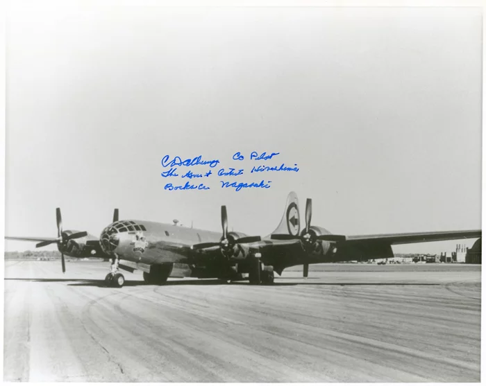 Charles Donald Albury autograph