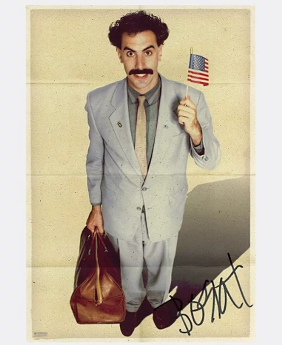 Sacha Baron Cohen autograph
