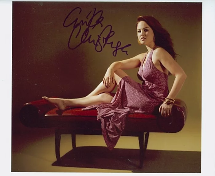 Erika Christensen autograph