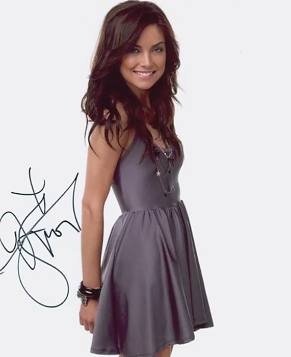 Jessica Stroup autograph
