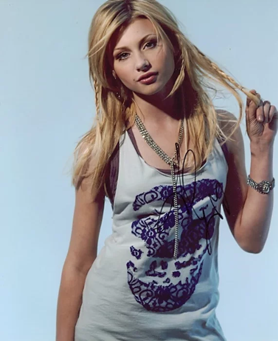 Aly Michalka autograph