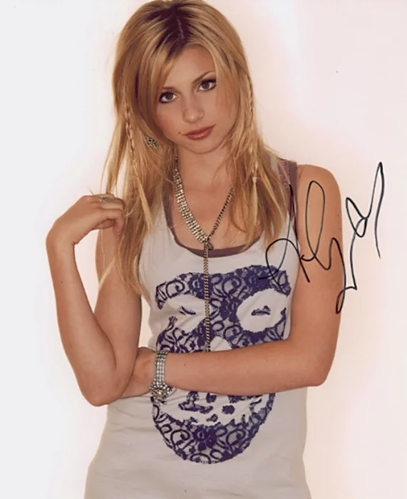 Aly Michalka autograph
