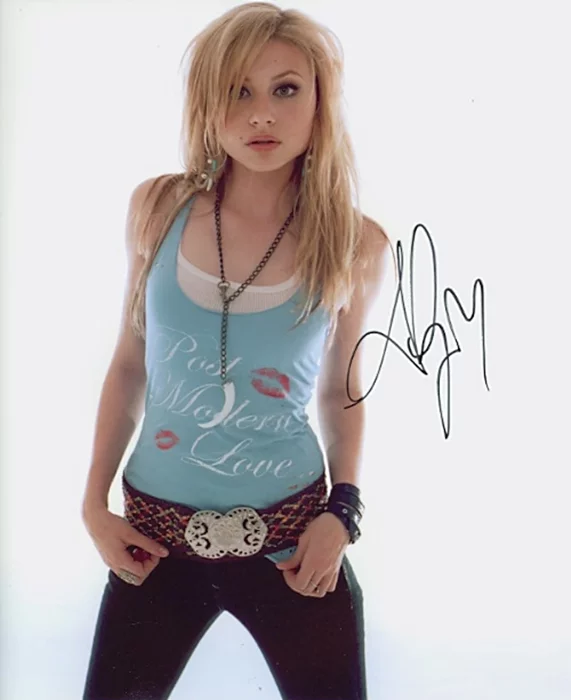 Aly Michalka autograph