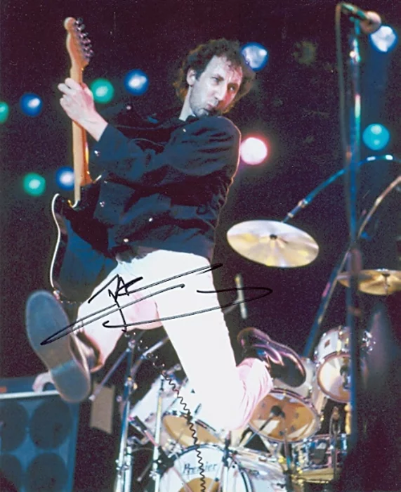 Pete Townshend autograph