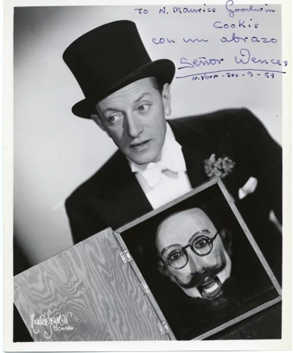 Senor Wences autograph