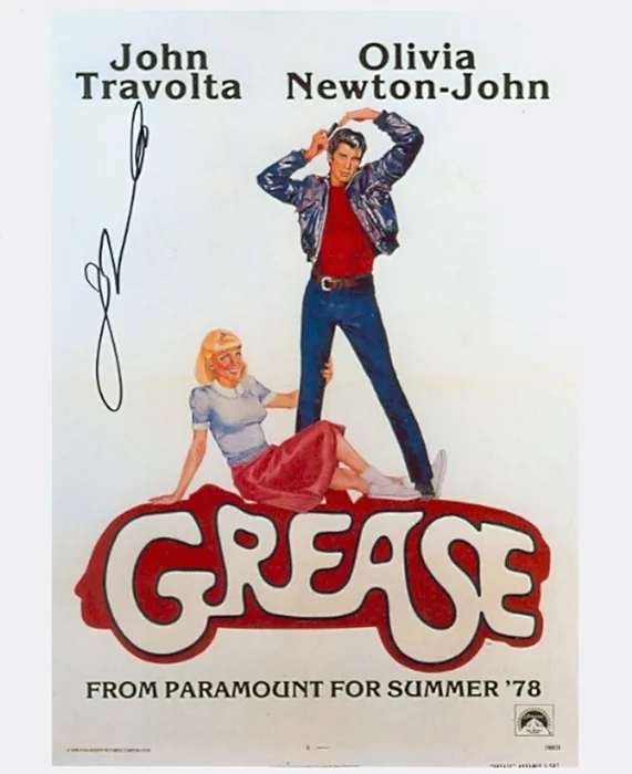John Travolta autograph