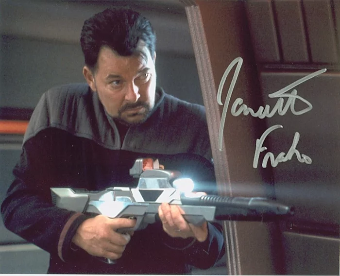 Jonathan Frakes autograph