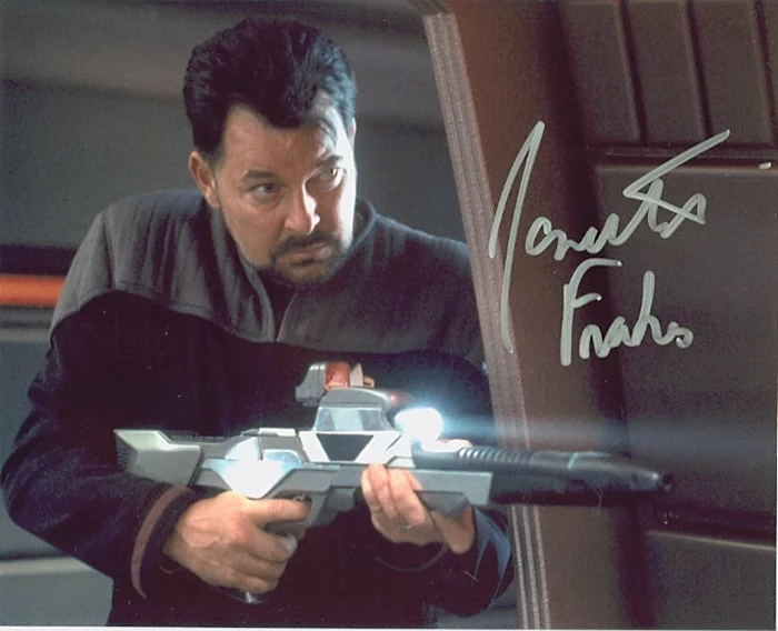 Jonathan Frakes autograph