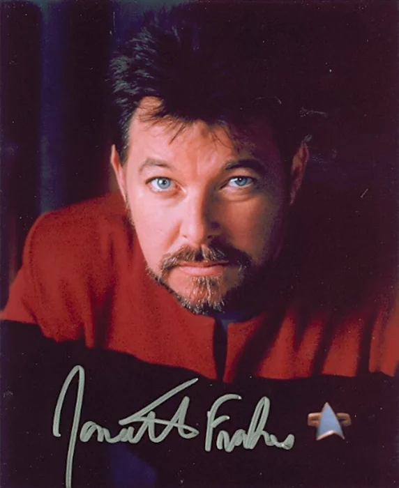 Jonathan Frakes autograph