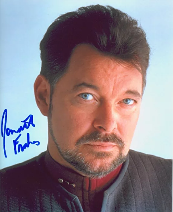 Jonathan Frakes autograph