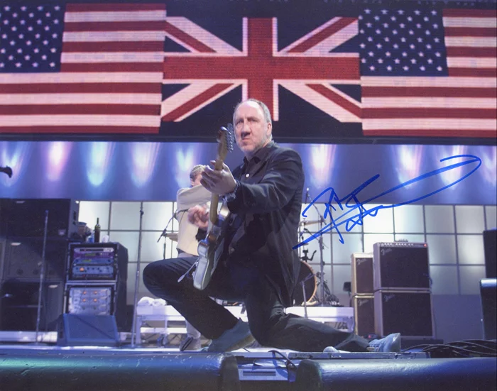 Pete Townshend autograph