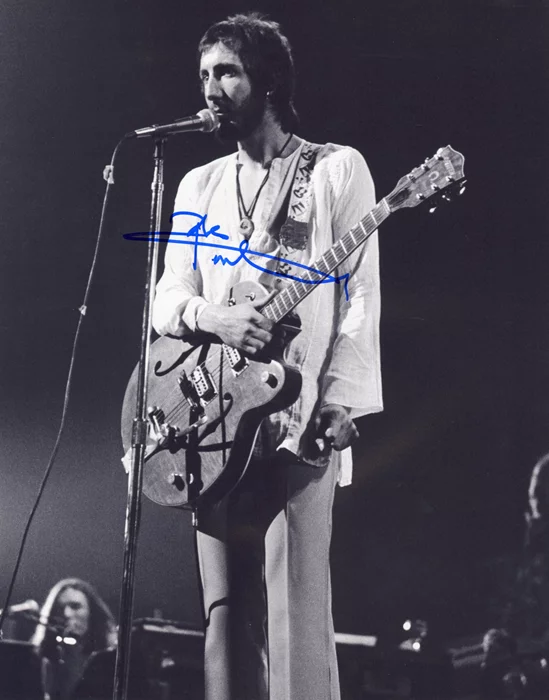 Pete Townshend autograph