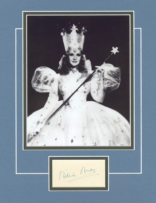 Billie Burke autograph