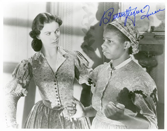 Butterfly McQueen autograph