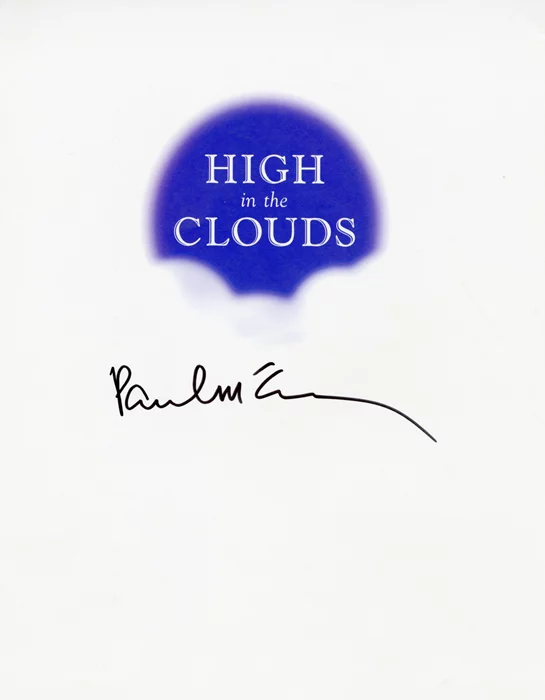 Paul McCartney autograph