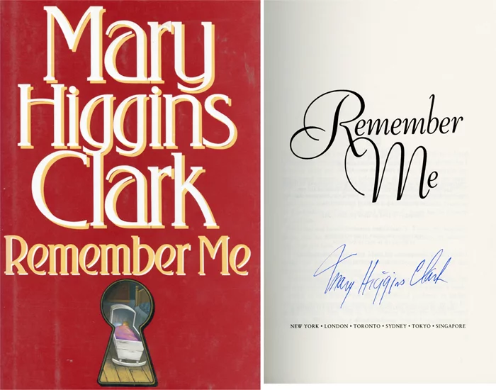 Mary Higgins Clark autograph