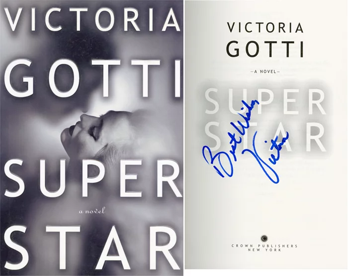 Victoria Gotti autograph
