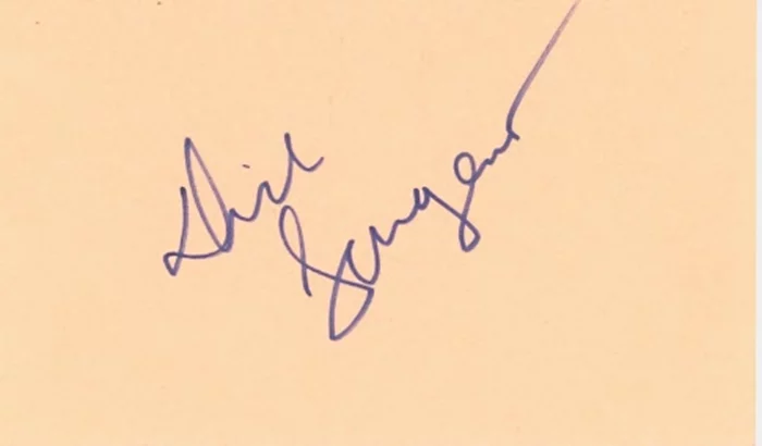 Dick Sargent autograph