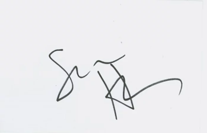 Sean Hayes autograph