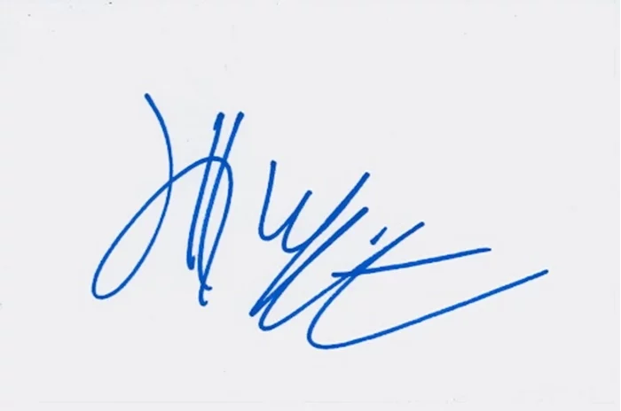 Jeffrey Wright autograph