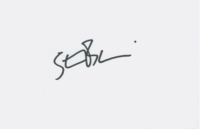 Steve Buscemi autograph
