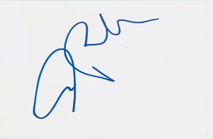 Alec Baldwin autograph