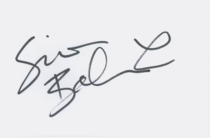 Simon Baker autograph