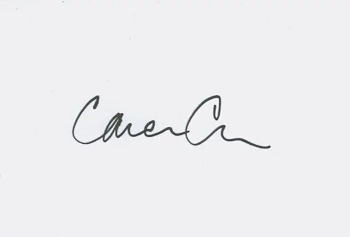 Cameron Crowe autograph