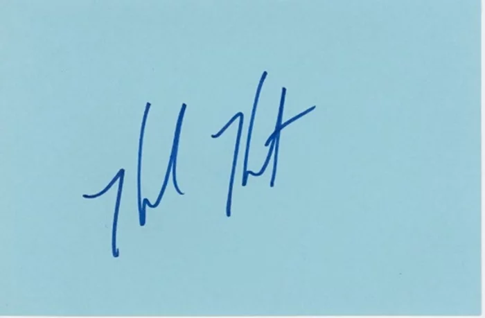 Helen Hunt autograph