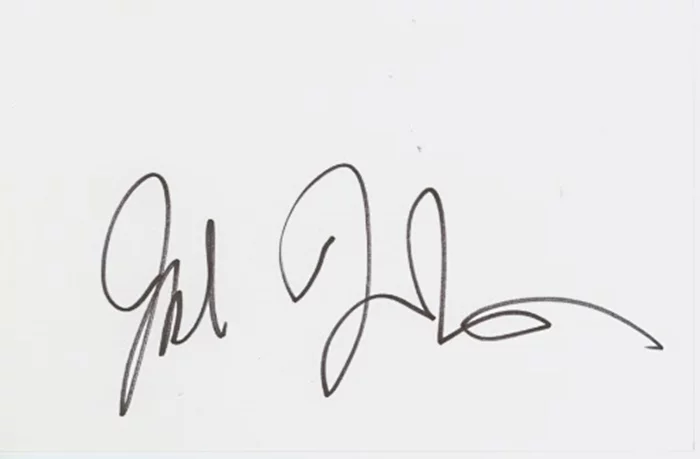 Jack Johnson autograph