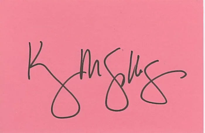 Kelly McGillis autograph